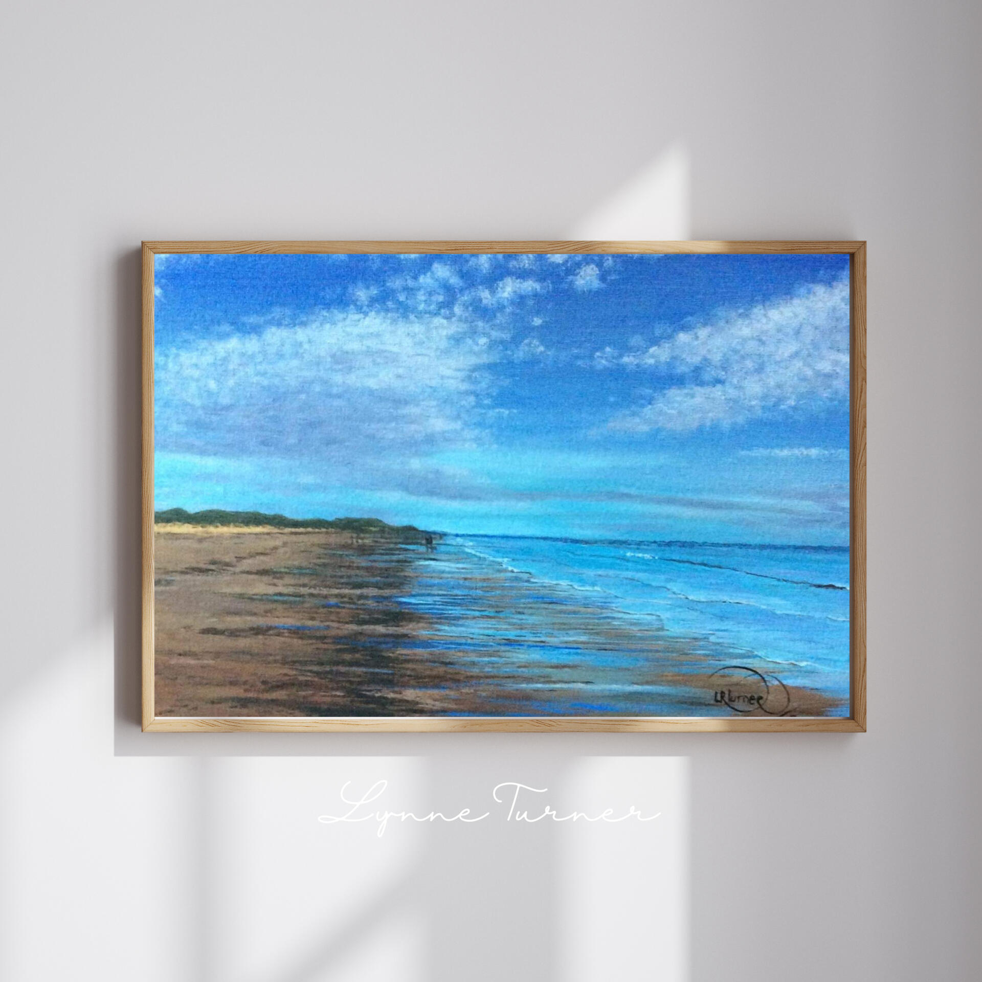 Lynne Turner Art - Northumberland Landscape Oil Painting Northumberland Landscape Oil Painting